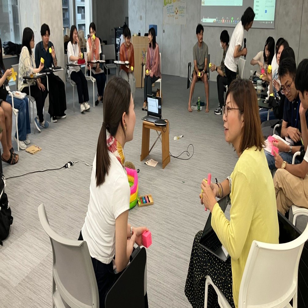 参加型ワークショップ①】上田信行先生と一緒にプレイフルな学習環境