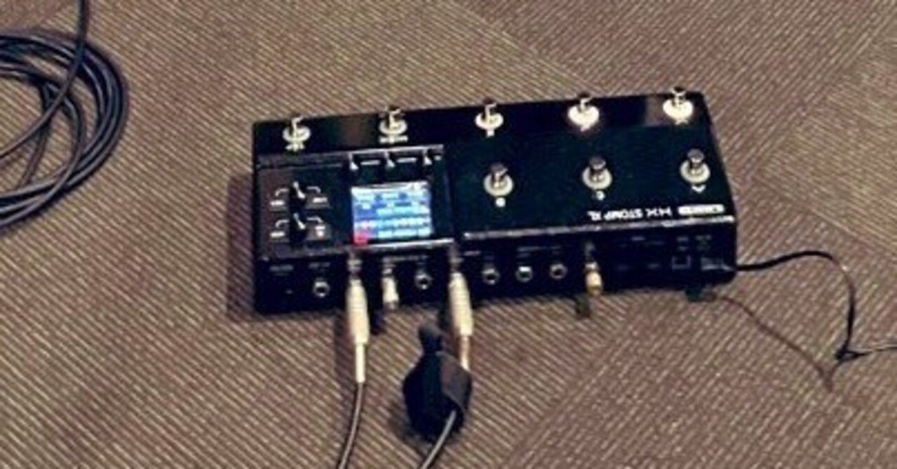 HX stompを使ったベースの音作り｜うえだ