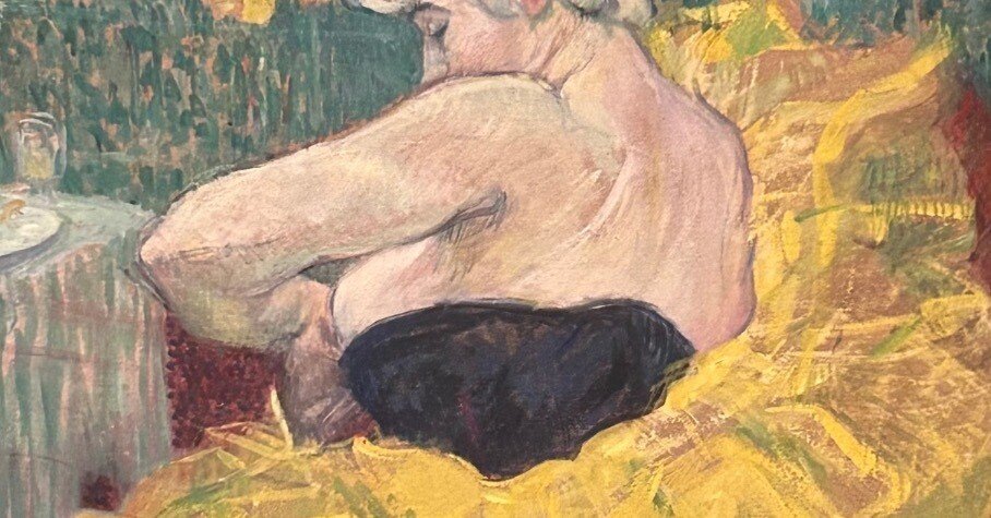 子供のためのオルセー美術館(136)このあざやかな黄色は？/ロートレック