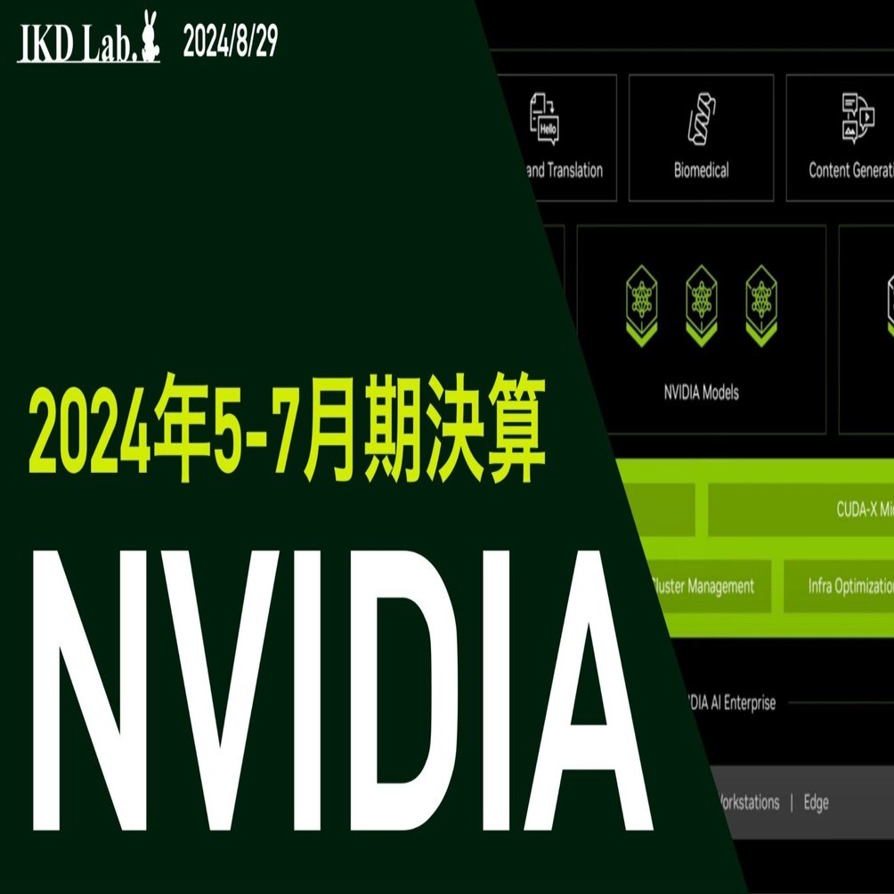 エヌビディア決算、市場予想上回るも時間外で株価下落｜池田伸太郎