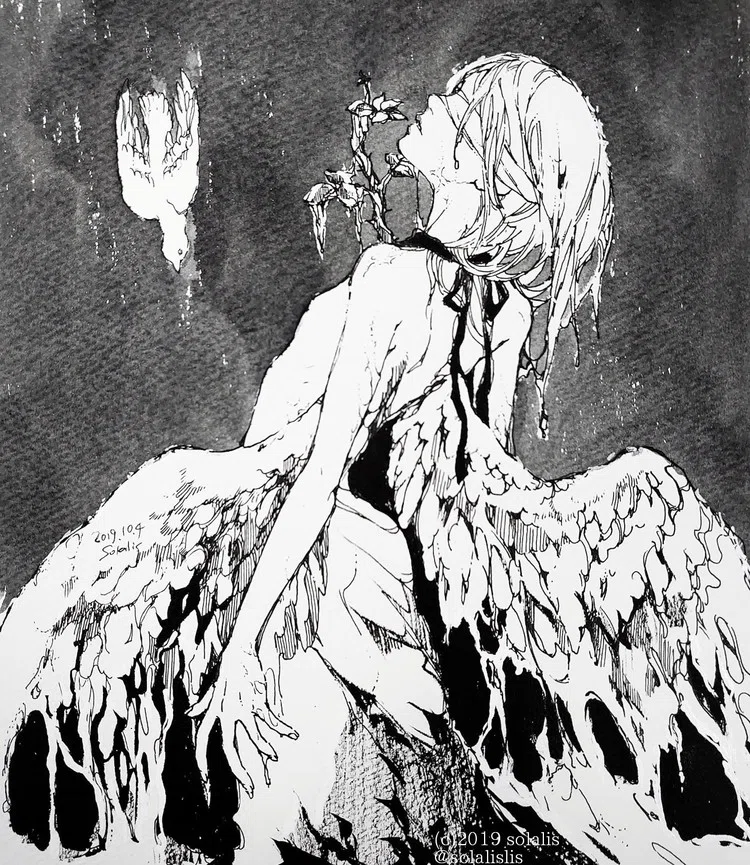 ペン画 ボールペン Solalis Note