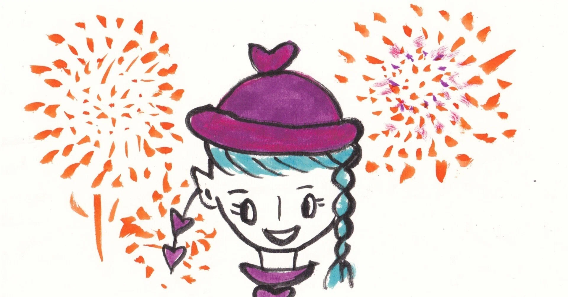 94歳ばあばのイラスト｜山田幸子フリーアナウンサー