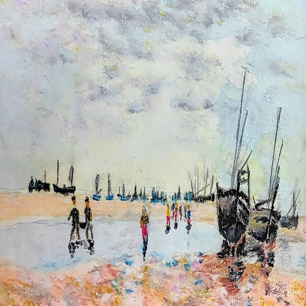 画家の心 美の追求 第73回「ウジェーヌ・ブーダン ベルク 船の帰還