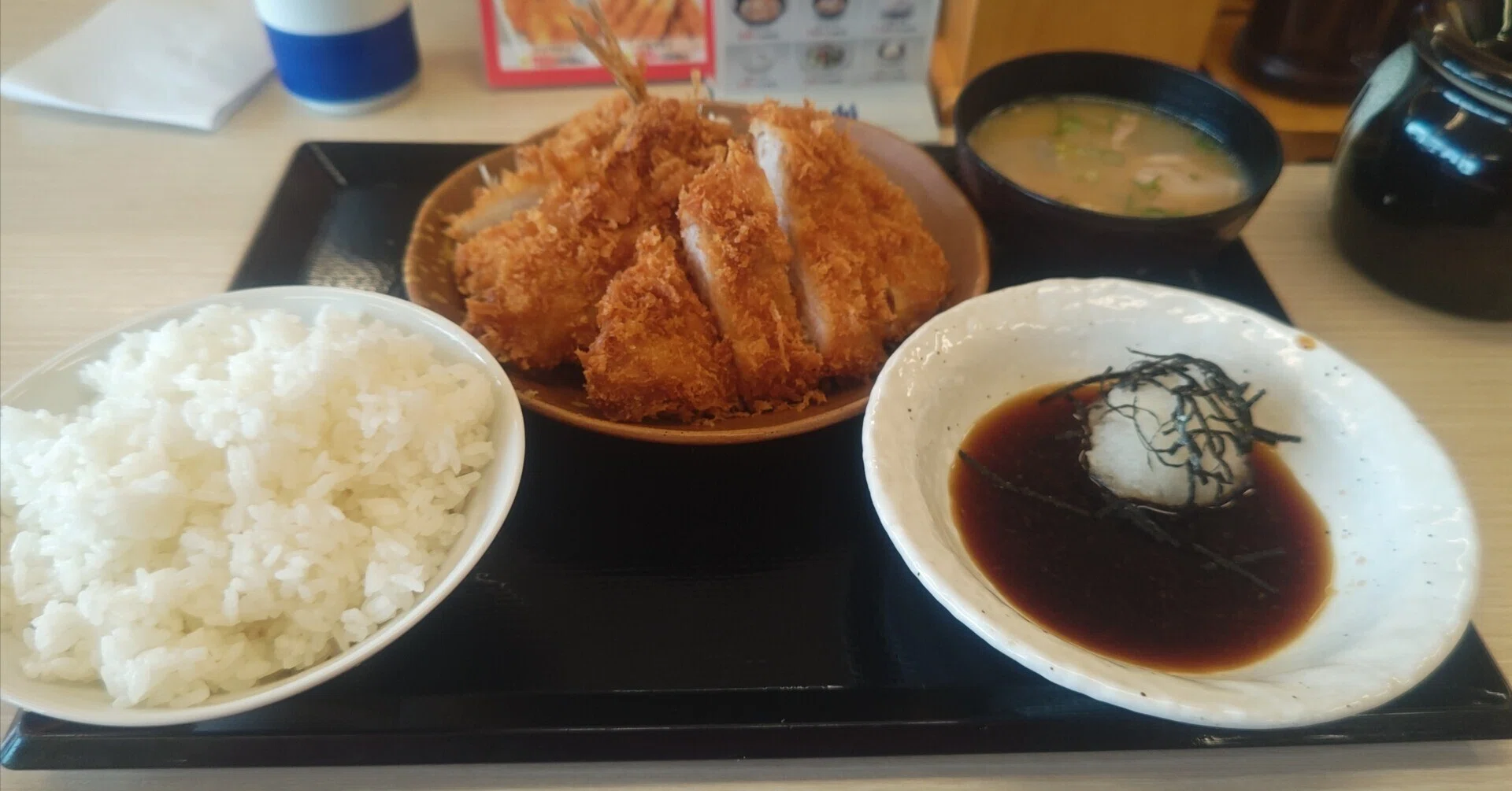 かつやの「おろしつけカツ定食」｜代筆屋 やまだ