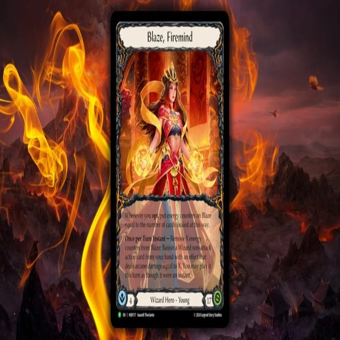 Blaze,Firemind 1枚 RF プロモ FaB 英語版 Blaze,Firemind 1枚 RF プロモ FaB 英語版 Blaze,Firemind 1枚 RF