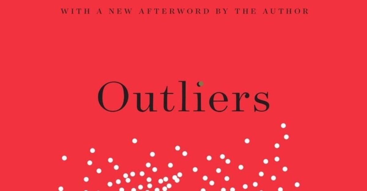 洋書多読】Outliers(再読)|Ken Sugihara 洋書多読】Outliers(再読)|Ken Sugihara