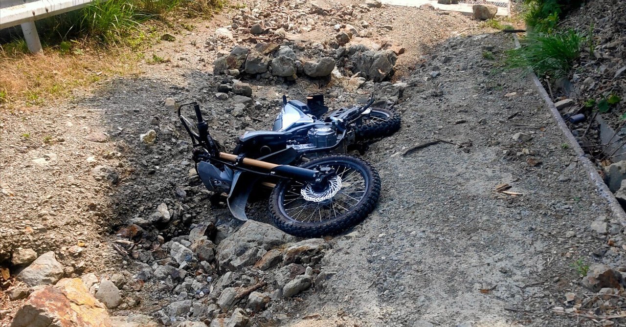 CRF250L 初心者の林道ソロツーリングは流石に…………②｜ノリス 