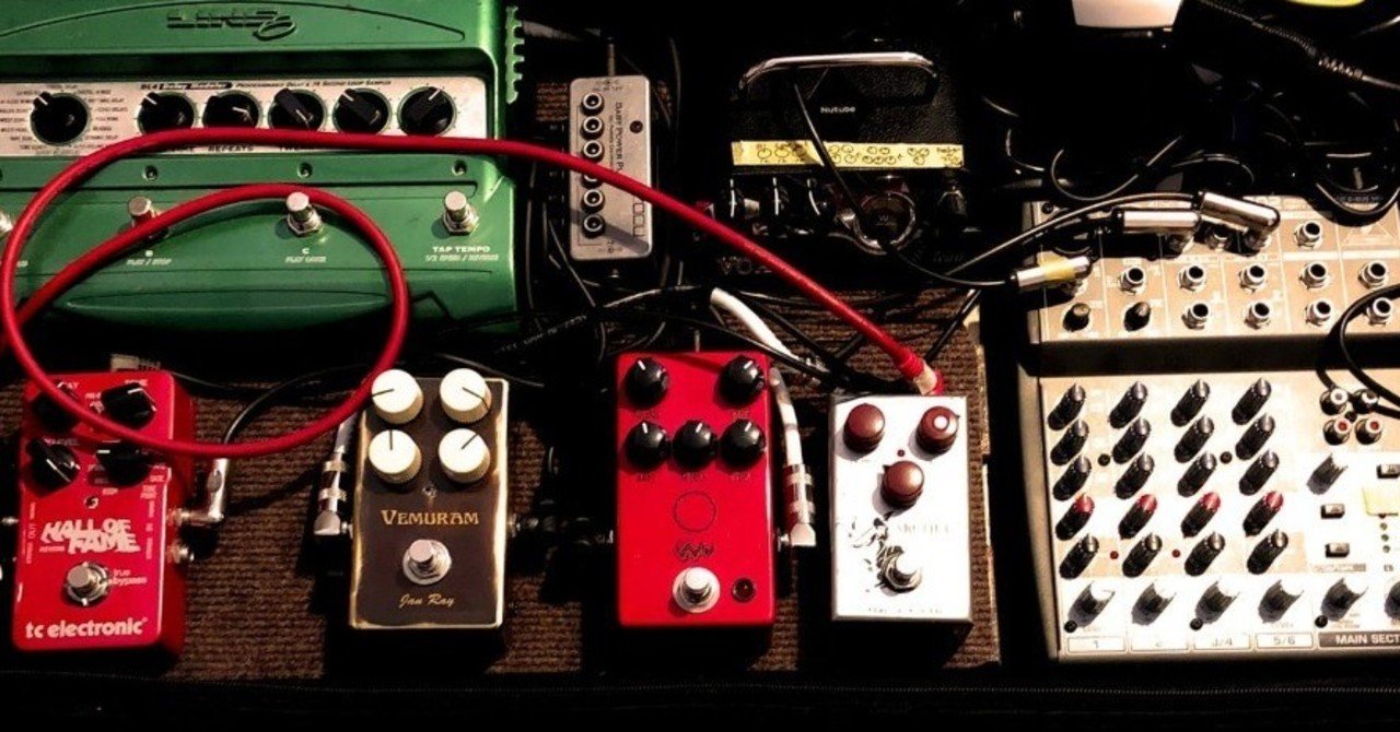 コンパクトエフェクターと真空管アンプの音を活用しつつライン出力｜taka