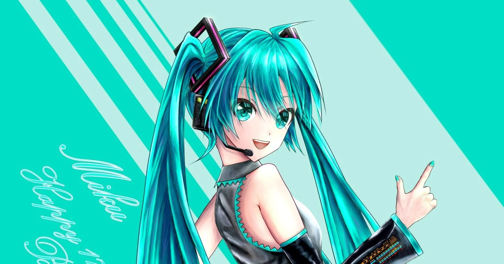 初音ミクのイラストに挑戦｜KAMINARI 39's