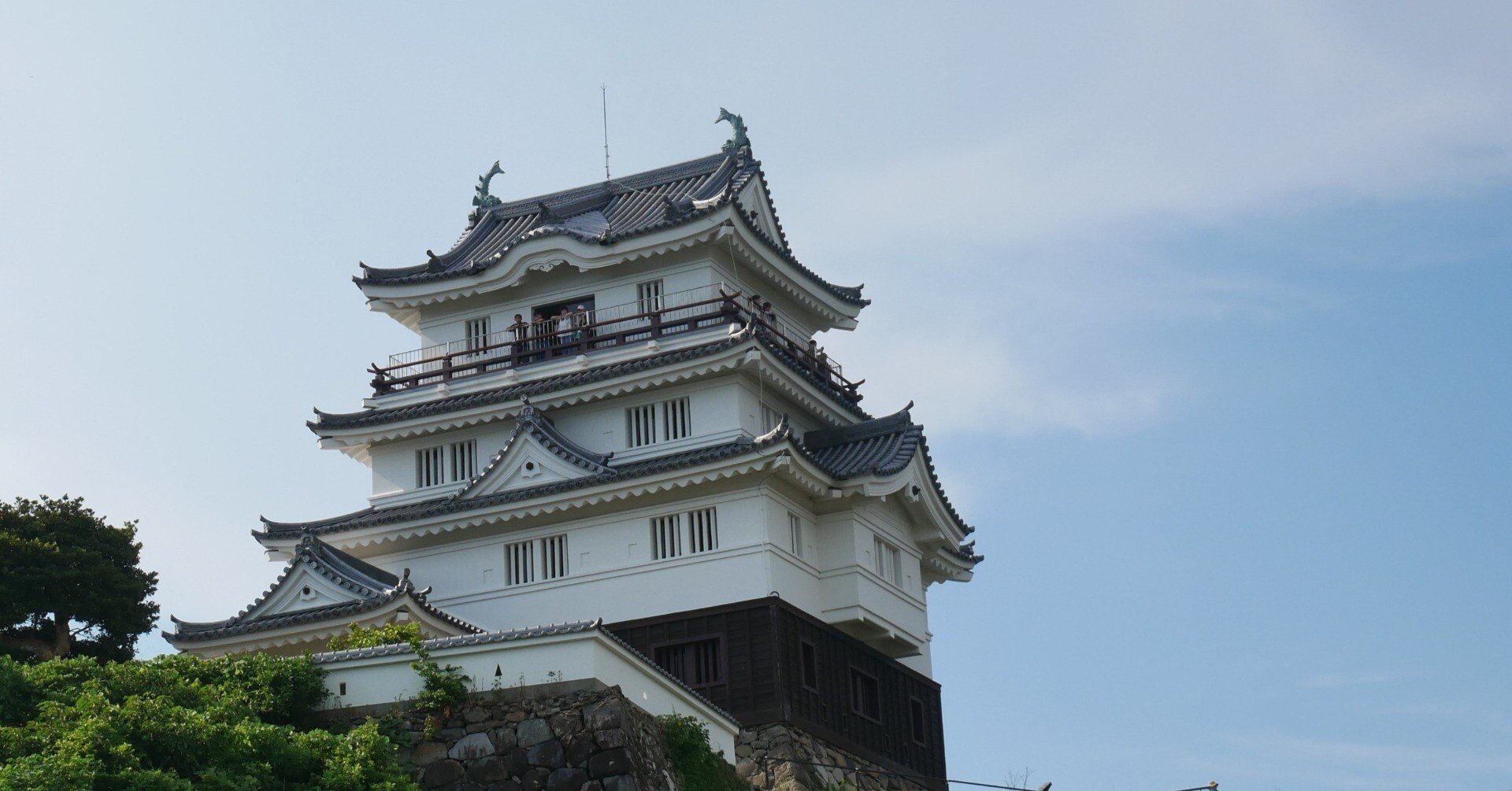 475 平戸城から世界の玄関口を眺める｜ミヤコカエデ（Miyako Kaede)