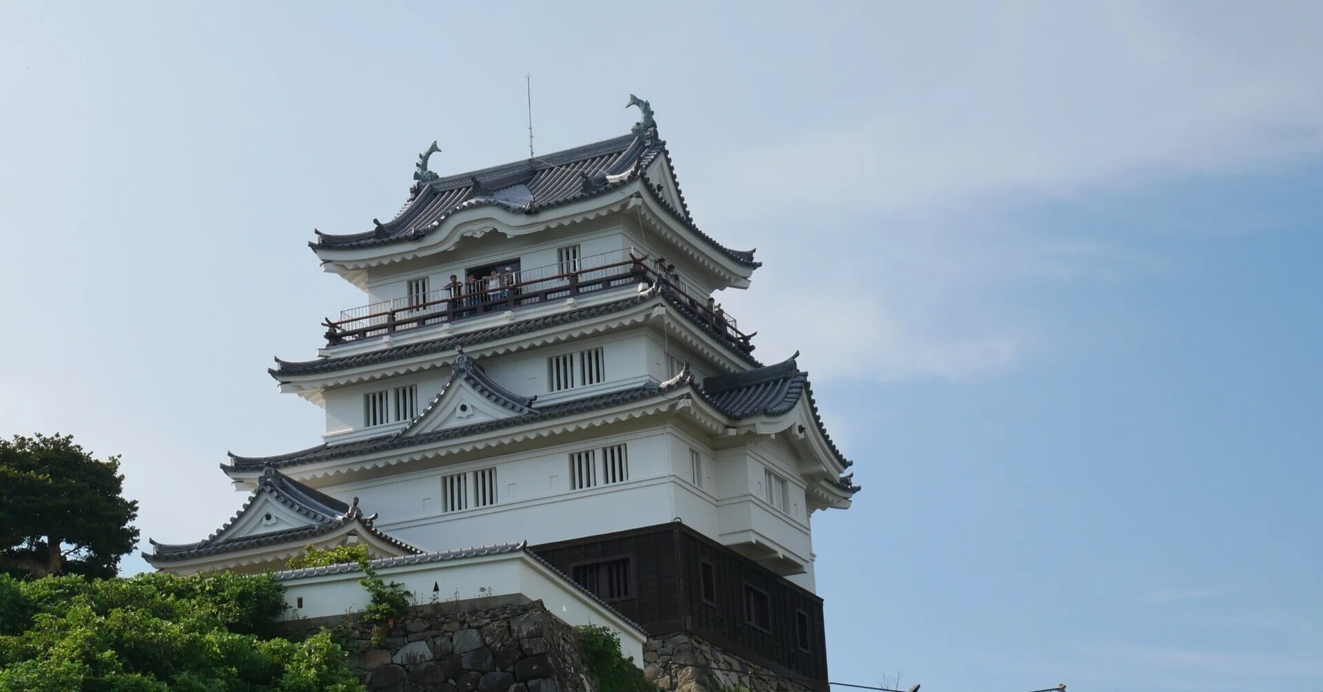 475 平戸城から世界の玄関口を眺める｜揺蕩う旅人・なお（ミヤコカエデ）