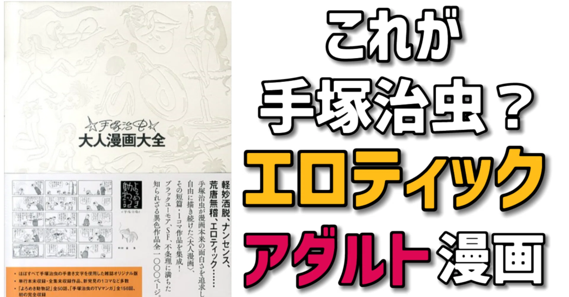 手塚治虫大人漫画大全」解説｜手塚治虫全巻チャンネル【某】