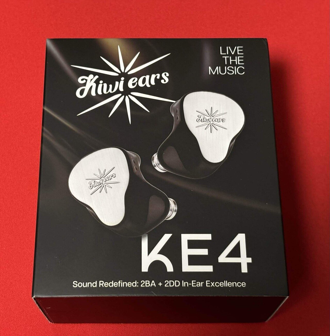 Kiwi Ears KE4 イヤホン 2BA+2DD Kiwi Ears KE4 | Completely Redesigned 2DD+2BA Hybrid IEM