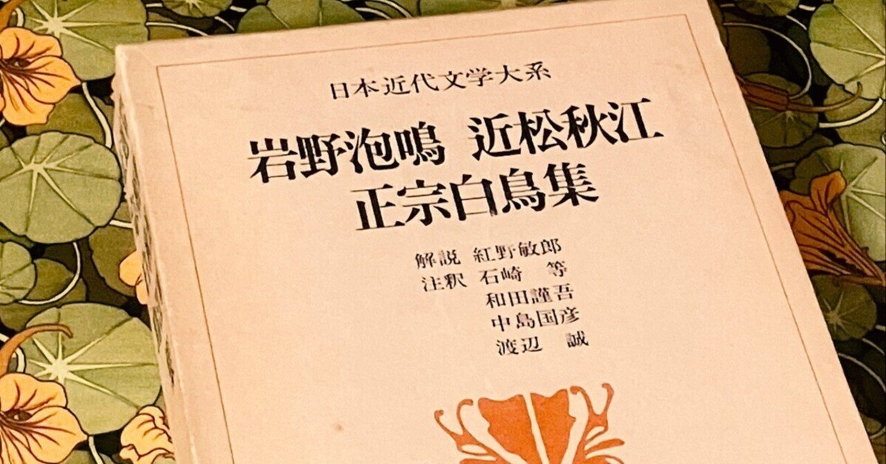 岩野泡鳴の「現代将来の小説的発想を一新すべき僕の描写論」をいまさら