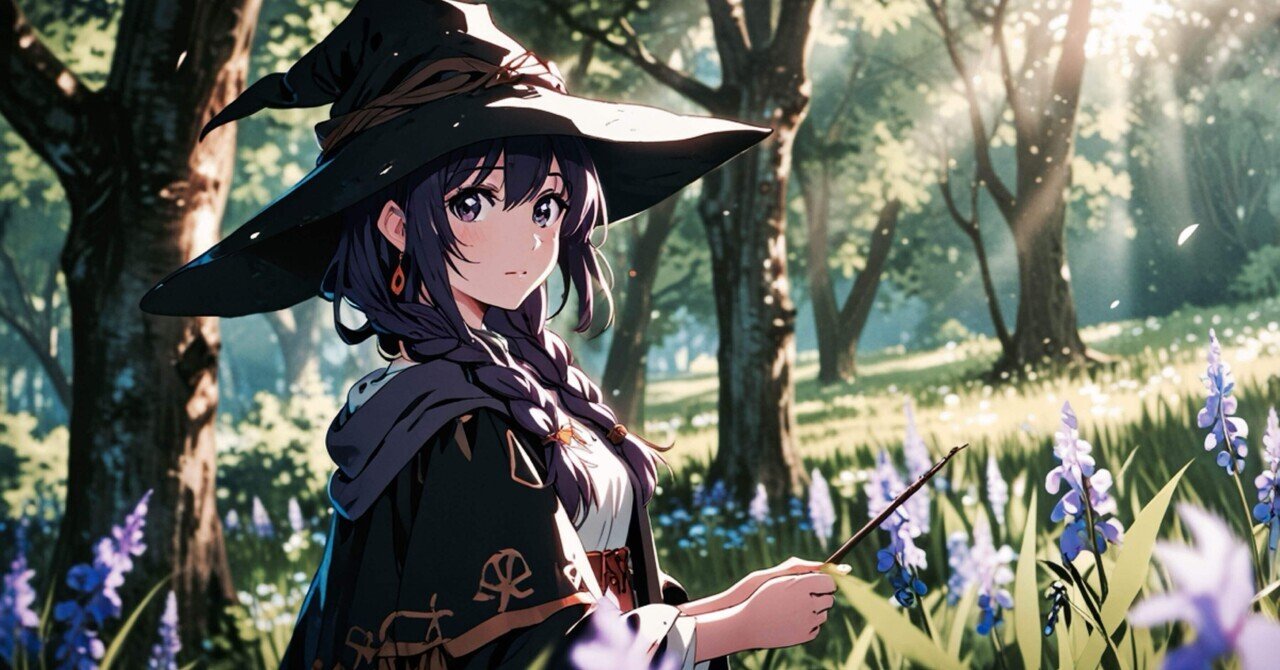 魔法使いちゃん（仮）【Leonardo.Ai vol.7】｜Shiki