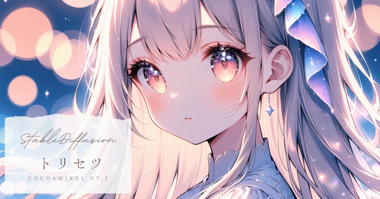 17.cocoamixXL v7.1exのとりせつ(Stable Diffusion XL)おすすめ
