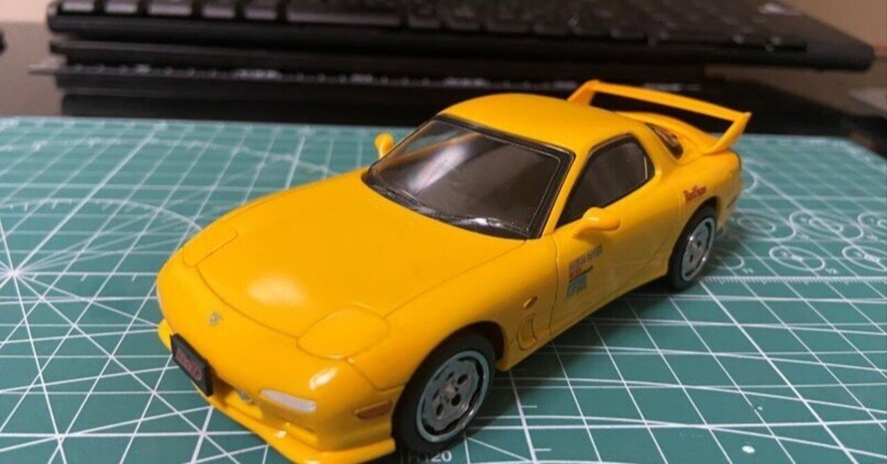 プラモデル製作記＃5 アオシマ文化教材社 THE☆SNAP KIT 楽プラ 頭文字