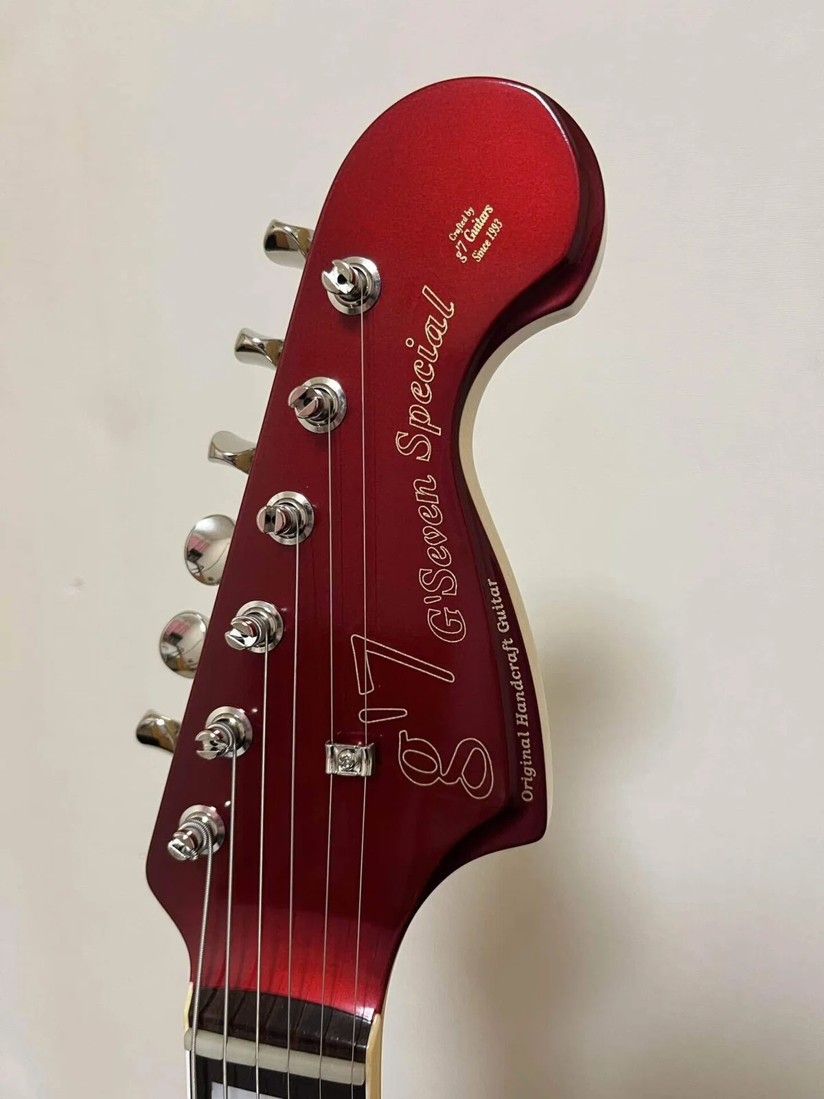 g7 special JM/R Candy Apple Red｜瀬崎