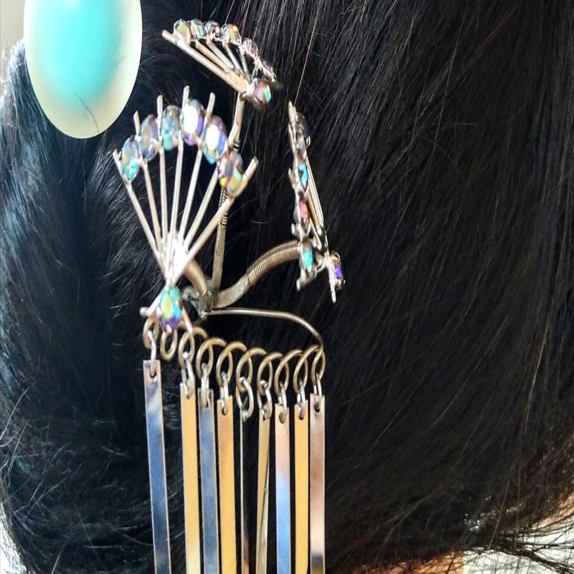 ビラビラ簪の注意点｜穐山‐akiyama‐【簪（かんざし）愛好家】