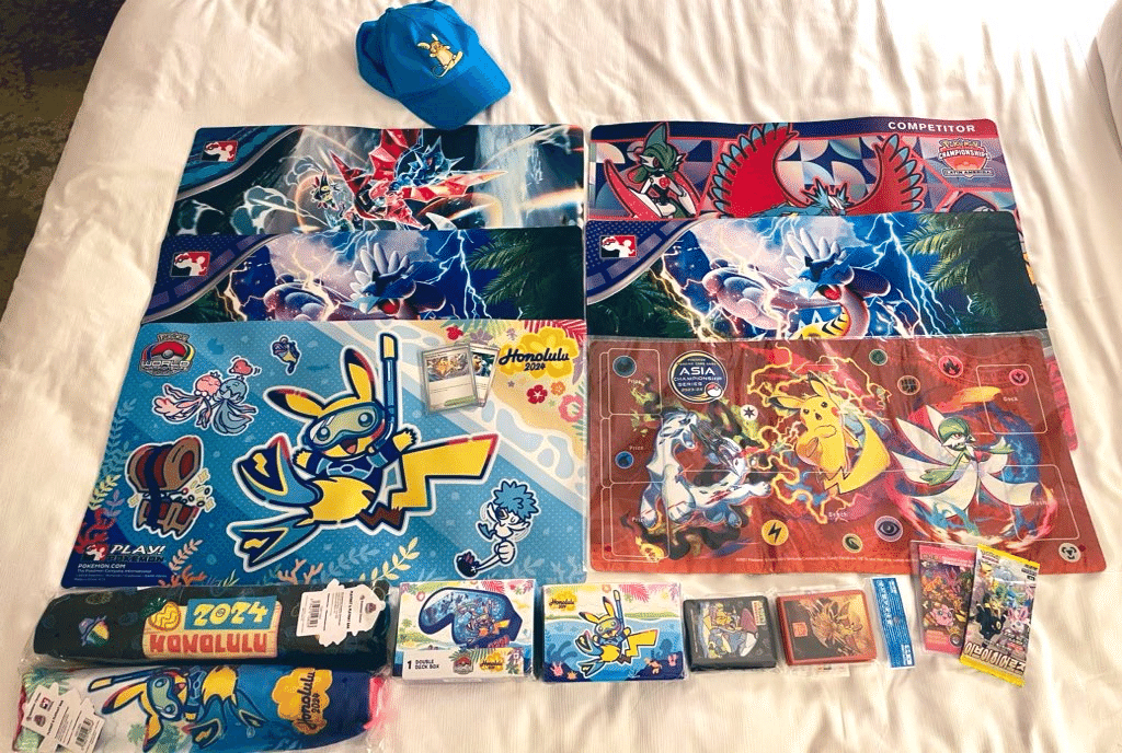 ポケモンWCSホノルル2024 カードサプライ2点セット ポケモン WCS ホノルル 2024 スリーブ デッキシールド ポケモン