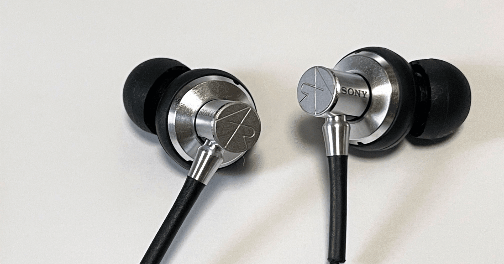 SONY MDR-EX90SLに政振ステッカーを貼り付け！｜Koki Sakai@KS Audio