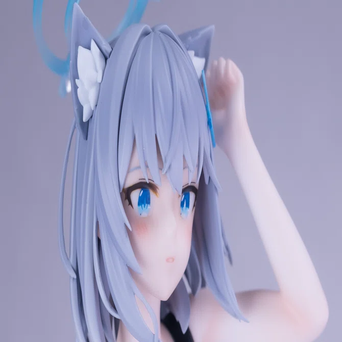 ブルーアーカイブ 水着シロコ ガレージキット製作｜jiro model
