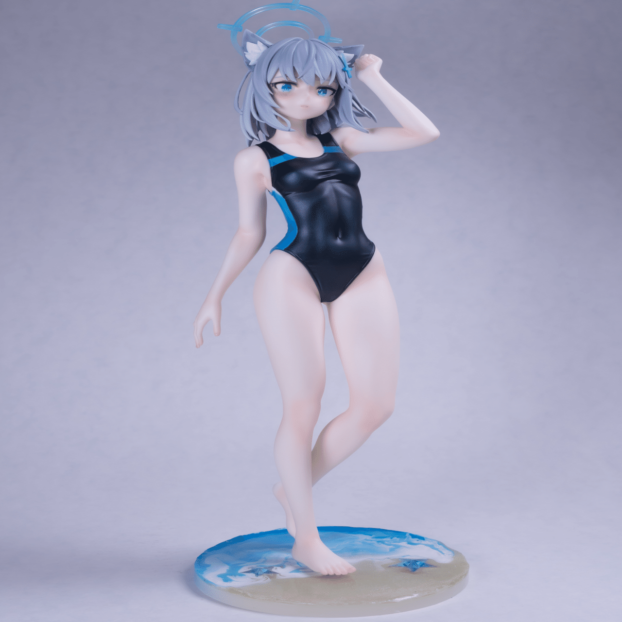 ブルーアーカイブ 水着シロコ ガレージキット製作｜jiro model
