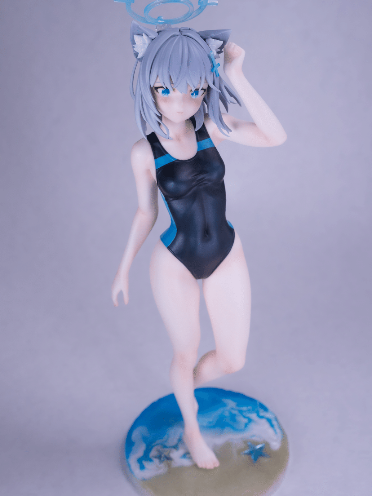 ブルーアーカイブ　シロコ　競泳水着　ガレージキット塗装済み完成品　フィギュア Amazon.co.jp: シロコ競泳水着 ガレージキット 塗装済み完成