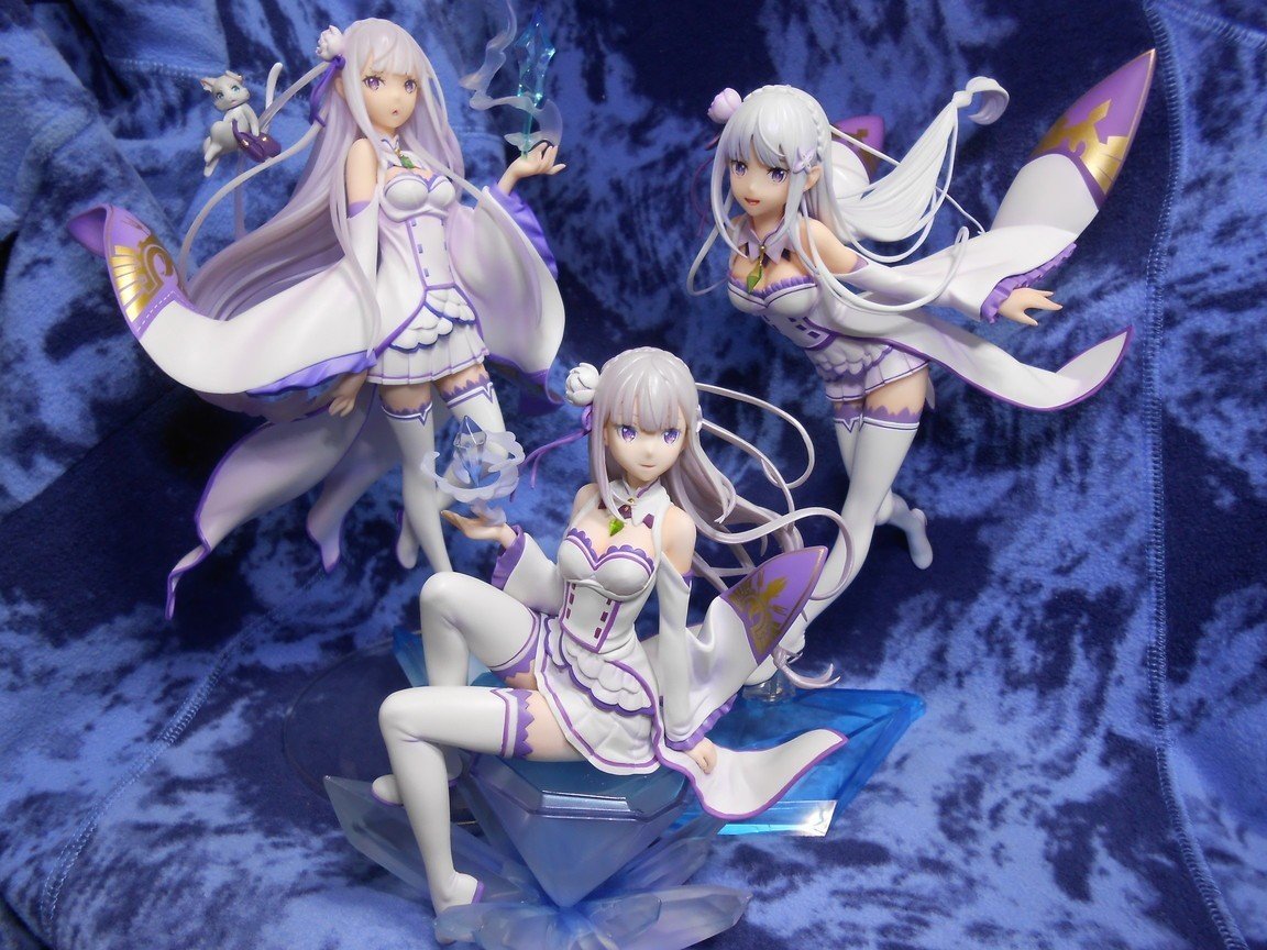 エミリアのフィギュア、結局どれがいいのか｜れが【3・9換装】 