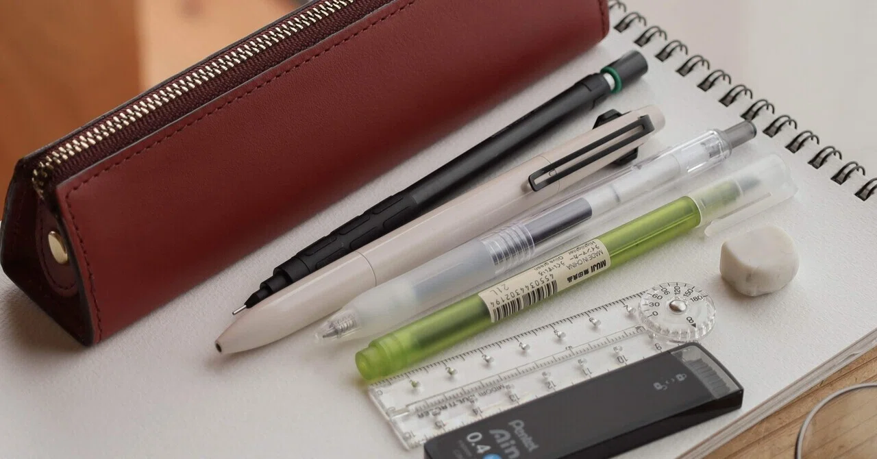 Pencil case 筆箱おしゃれ rioペンケース l Amazon スリップオン ファスナーペンケース L Rio