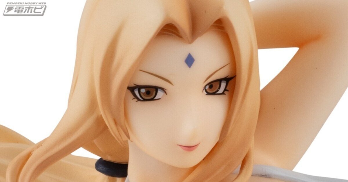 NARUTO-ナルト- 疾風伝』大人の雰囲気あふれる水着姿の綱手が