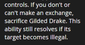 【再録禁止】MTG 金粉のドレイク/Gilded Drake 英語版 金粉のドレイク/Gilded Drake》｜testing