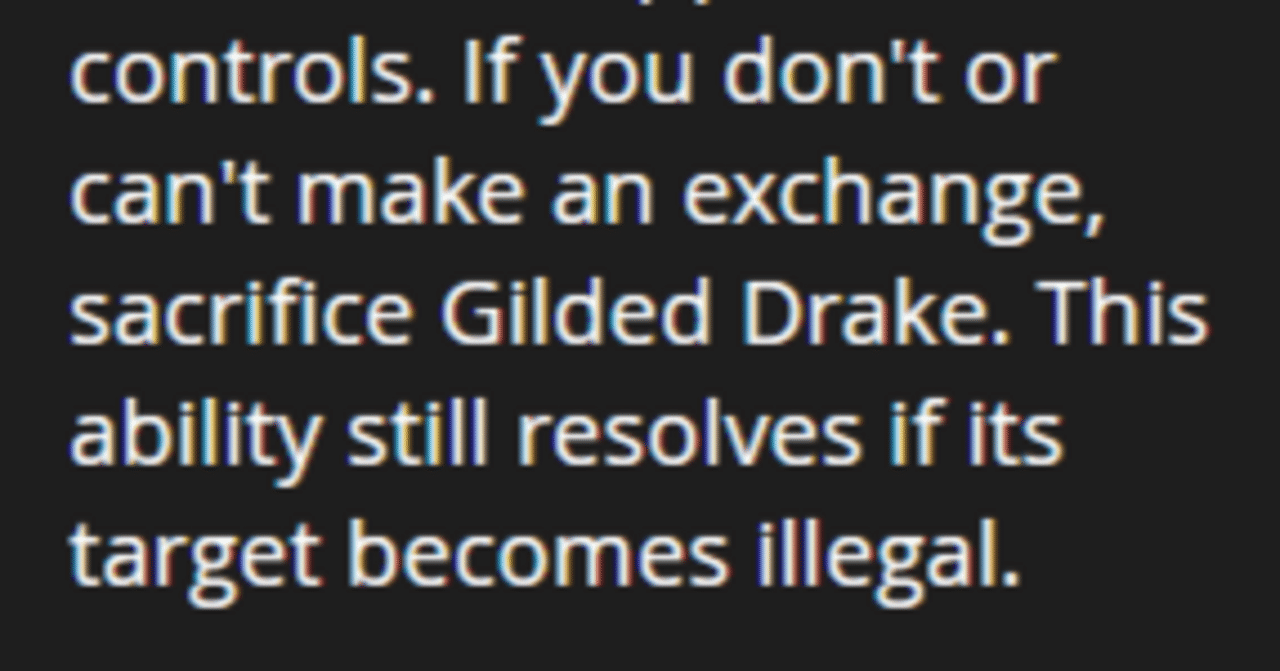 金粉のドレイク/Gilded Drake》｜testing