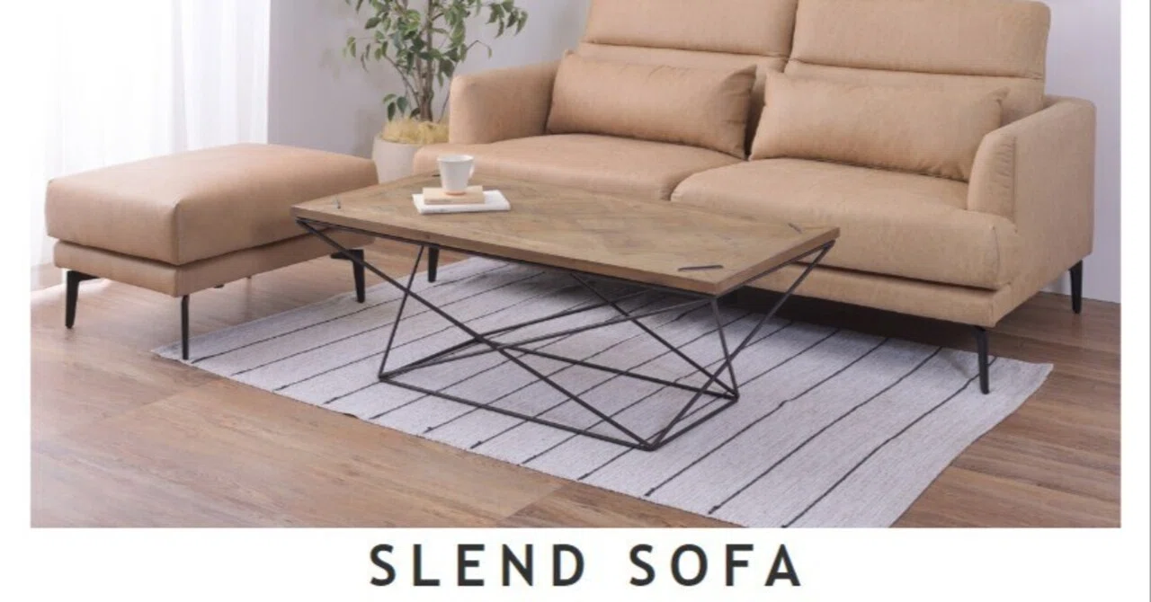 スレンド【SLEND】6段階リクライニングソファ🛋️🧸🧡｜RIE