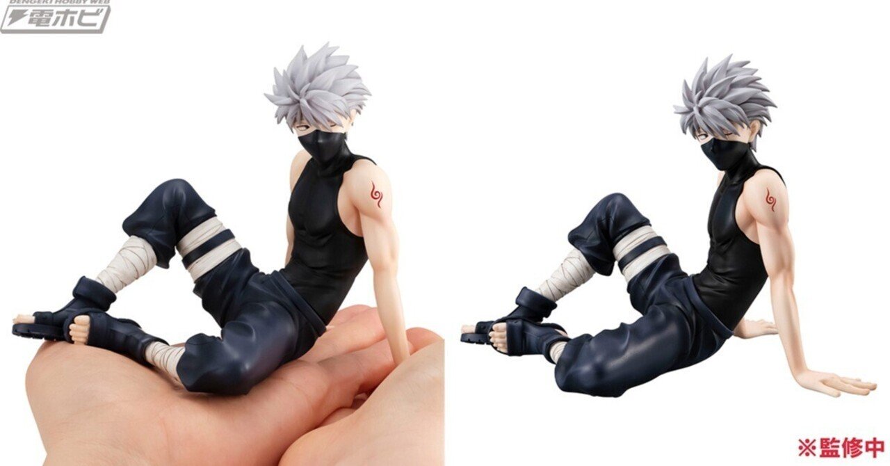 NARUTO-ナルト- 疾風伝』より、はたけカカシがてのひらサイズで