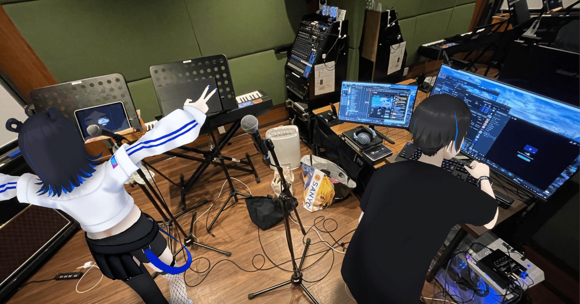 Warudo+Rebocap+DAWでVtuberの3Dフルトラライブ演出を作った話①｜古川ノブ