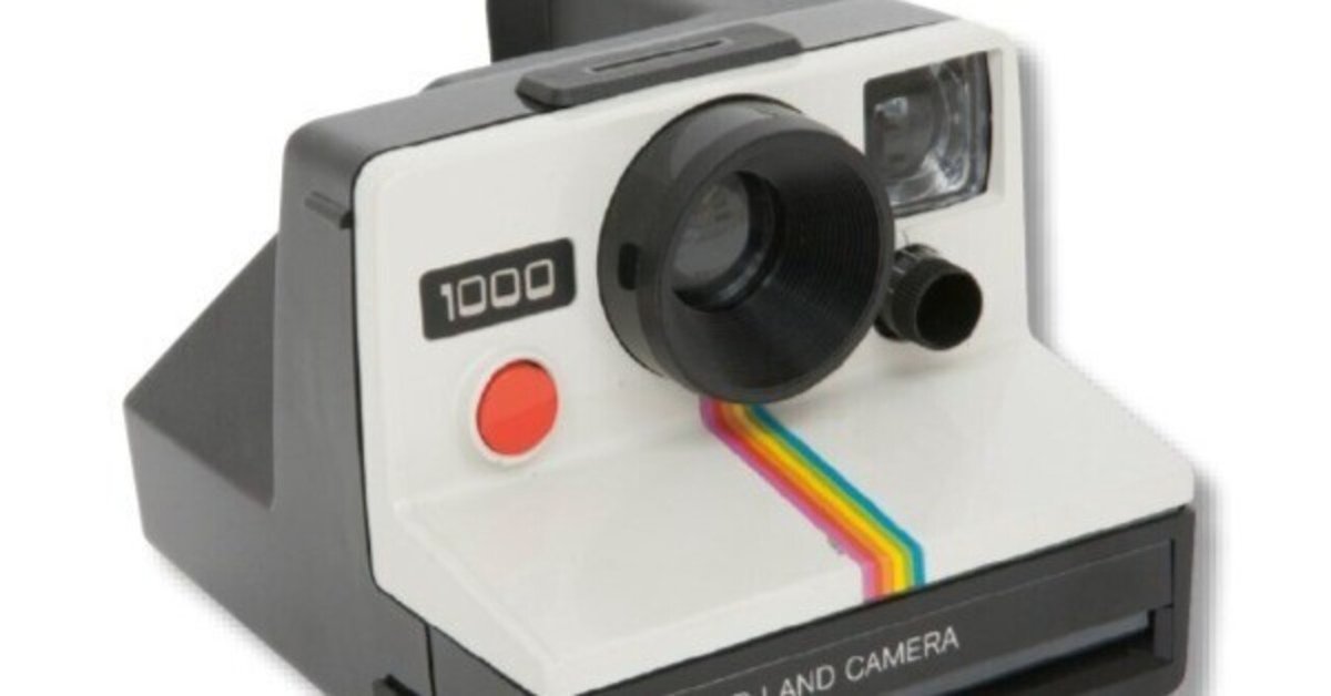 私のカメラ歴史 Polaroid Model 1000｜斉丸雄三