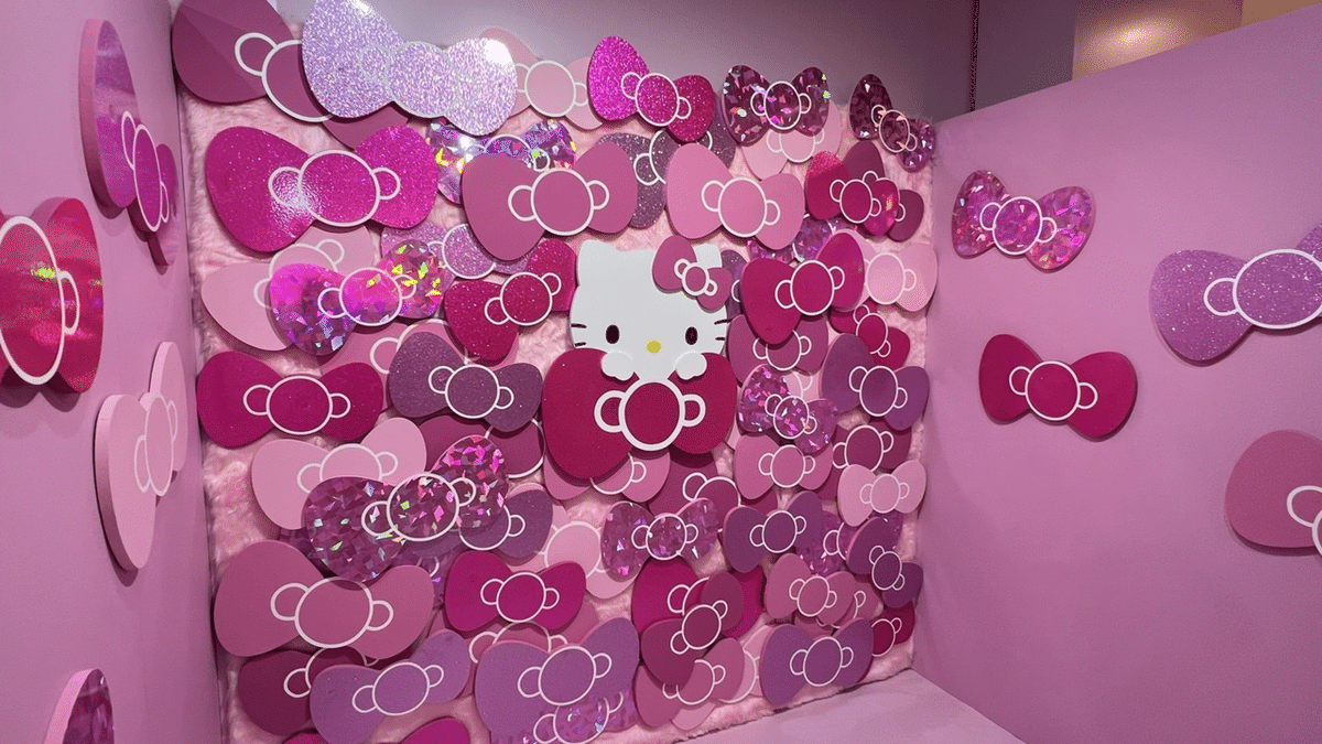 エメフィール　キティ　ルームウェア 入場無料！ハローキティファッションルームレポ🎀｜ちゃんきてぃ