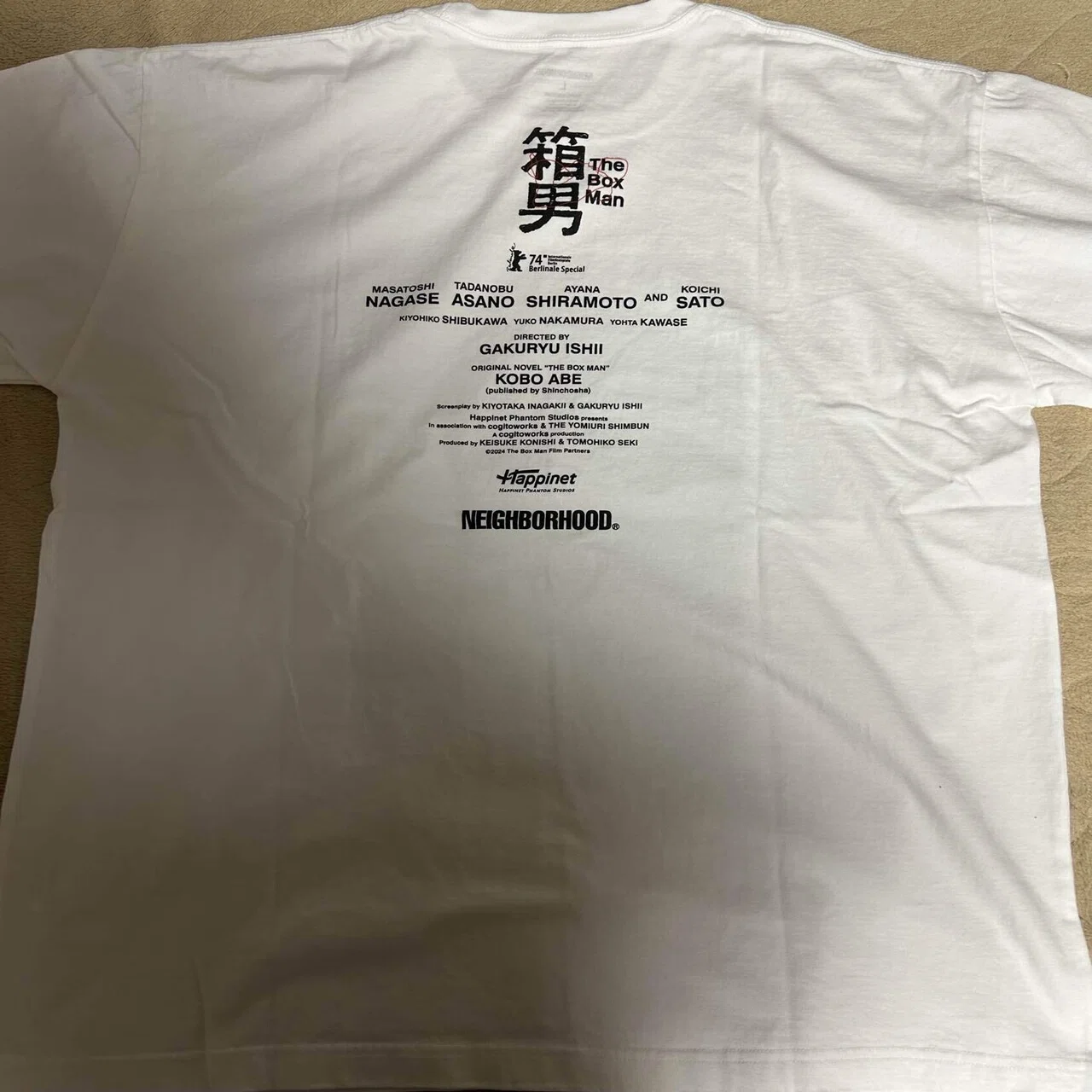 箱男のTシャツ｜柳の木