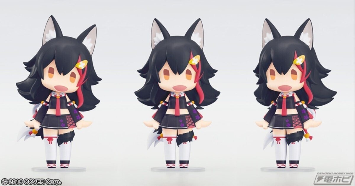 HELLO! GOOD SMILE 大神ミオ 戌神 ころね ねんどろいど ロボ子 デフォルメフィギュアシリーズ「HELLO! GOOD SMILE」に『ホロ