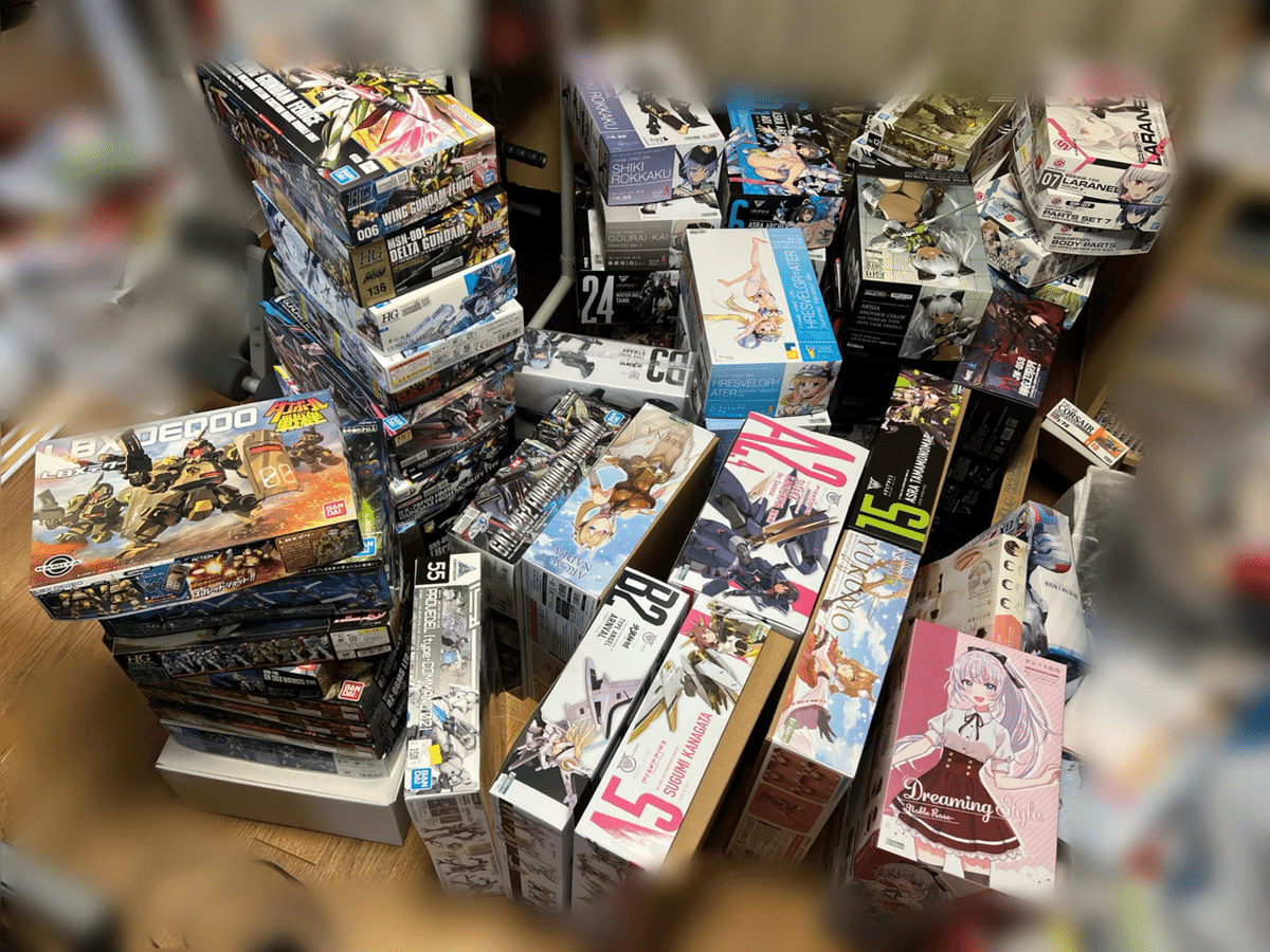 積みプラ整理のため売却します