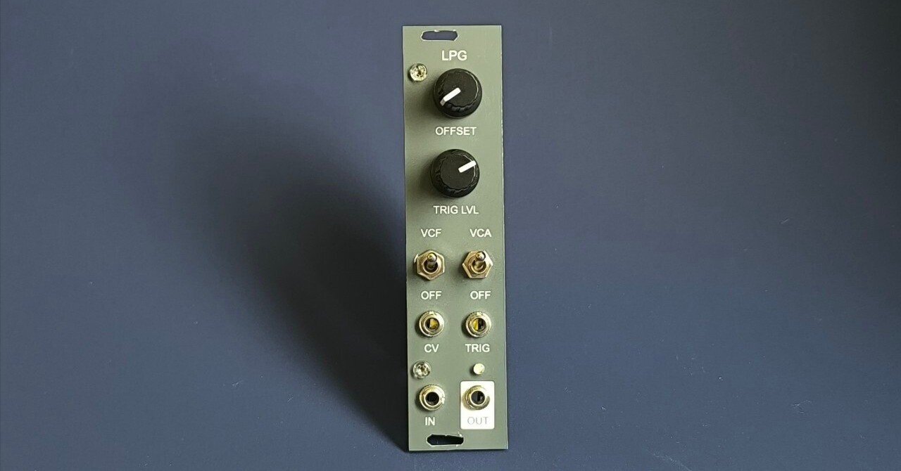 $5 Low Pass Gate - DIY Eurorack Modular Synthesizer｜HAGIWO/ハギヲ