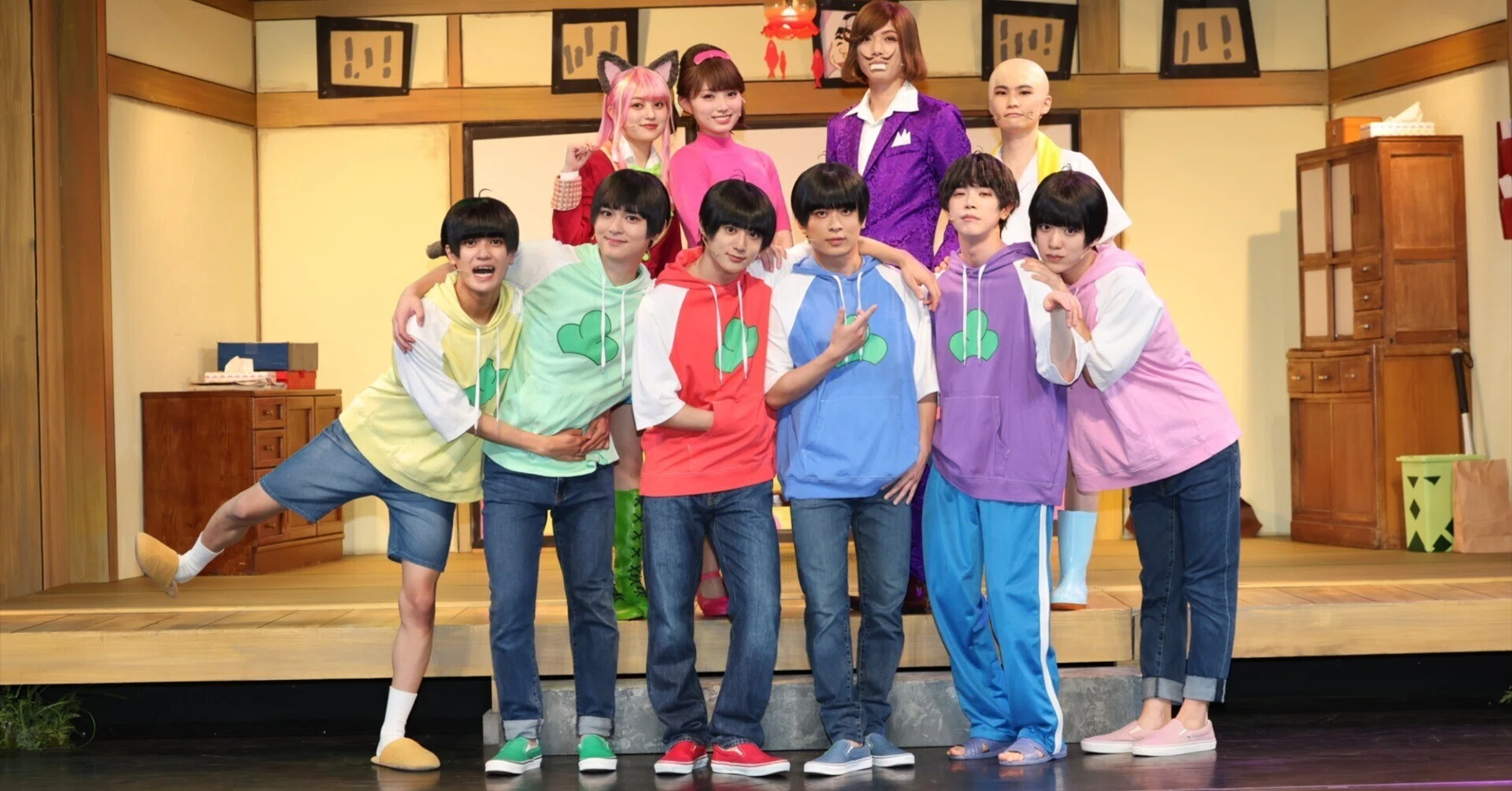 新・喜劇「おそ松さん」囲み取材＆レポート｜月刊ニュータイプ