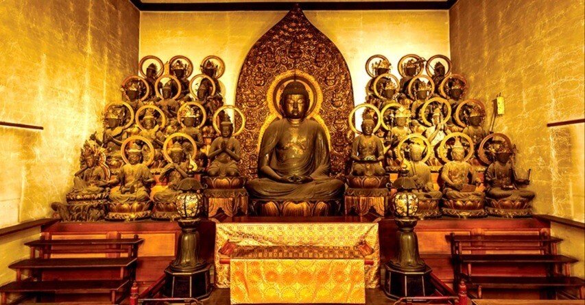 この世で極楽を感じる「現世極楽浄土」 即成院の「阿弥陀如来と二十五