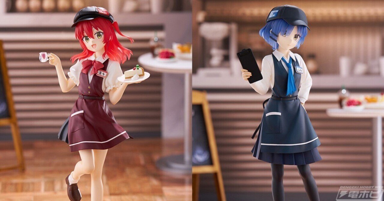 アニメ「ぼっち・ざ・ろっく！」より、山田リョウ、喜多郁代がカフェ