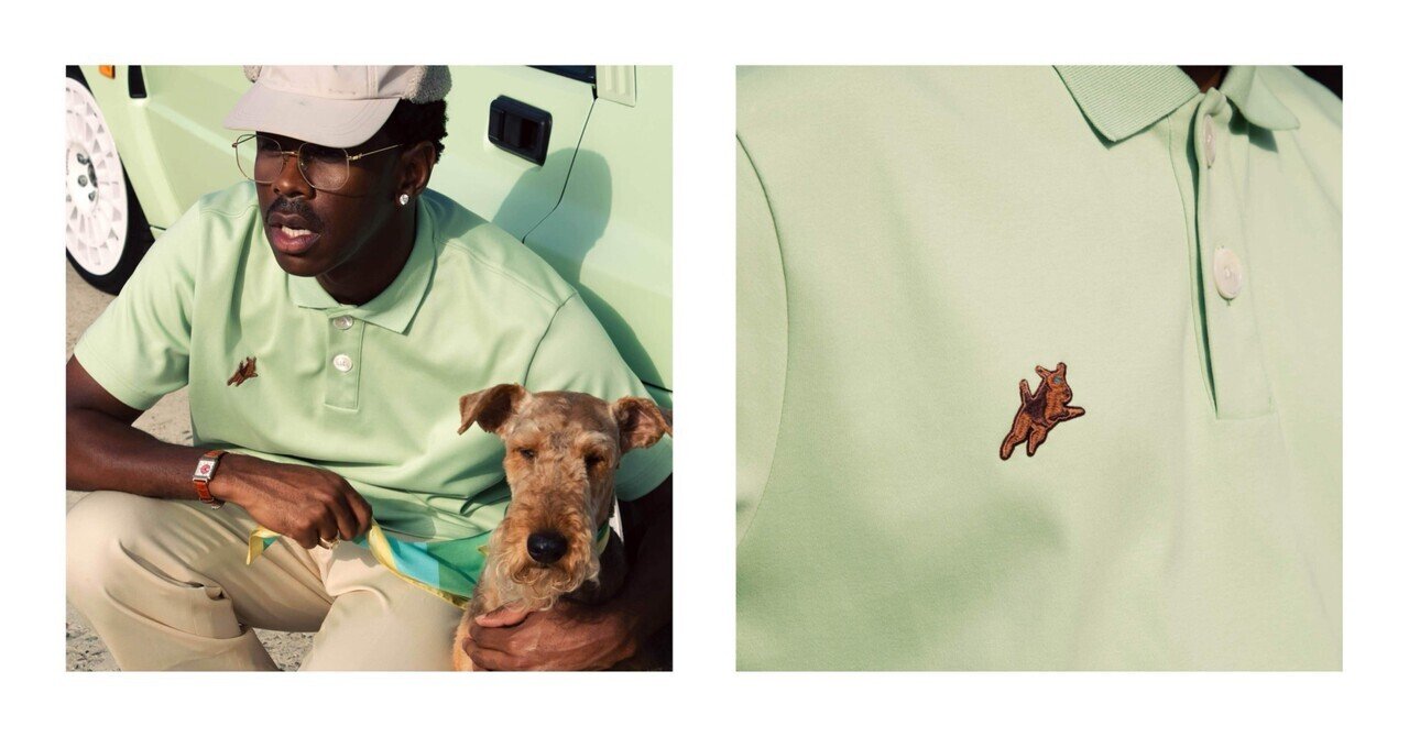 トップス DARRYL POLO MINT by le FLEUR*