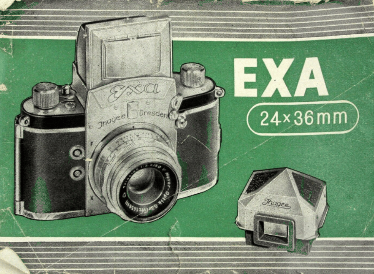 実写確認済！IHAGEE Exa 一眼レフ オールドカメラ 世界初一眼レフ a22fdf1d9e6692715b7e2222e092f1