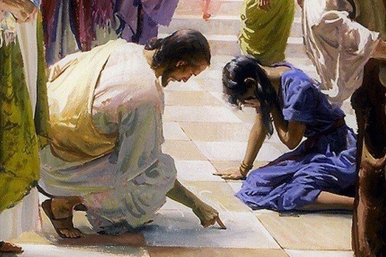 THE WOMAN CAUGHT IN ADULTERY 姦通の女　イエス　JESUS マグダラのマリア (3)