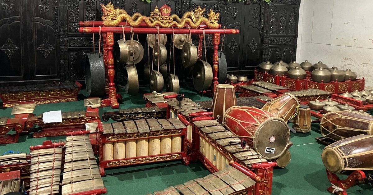 バリ・ガムランの楽器 | 音の森 ガムランスタジオ