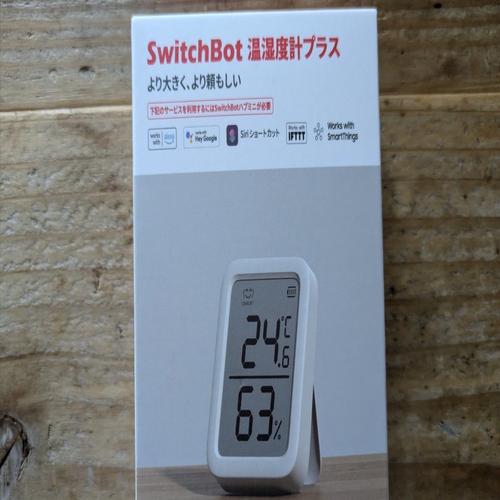 SwitchBot(スイッチボット)】「温湿度計プラス Alexa 温度計 湿度計
